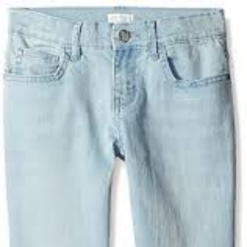 The Children’s Place Girls Light-Wash Denim Capri Jeans